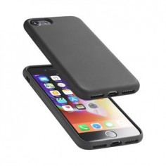 Ochranný silikonový kryt Cellularline Sensation pro Apple iPhone 6/7/8/SE (2020), černý