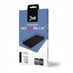 Tvrzené sklo 3mk HardGlass Max Lite pro Apple iPhone 7, 8, černá