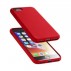 Ochranný silikonový kryt Cellularline Sensation pro Apple iPhone 6/7/8/SE (2020), červený