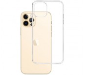 Kryt ochranný 3mk Clear Case pro Apple iPhone 13 Pro, čirý