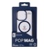 Zadní kryt Cellularline Pop Mag s podporou Magsafe pro Apple iPhone 15 Pro, čirý / modrý