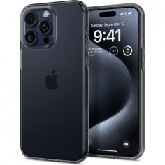 Spigen Crystal Flex kryt iPhone 15 Pro &scaron;ed&yacute;