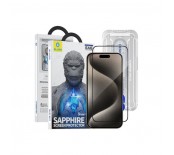 Safírové sklíčko pro iPhone 15 Pro Max Blueo