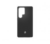 GP-FPS938PGA Samsung by Spigen Enzo Aramid Magnetick&yacute; Kryt pro Galaxy S25 Ultra Black Silver