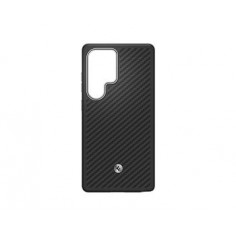 GP-FPS938PGA Samsung by Spigen Enzo Aramid Magnetick&yacute; Kryt pro Galaxy S25 Ultra Black Silver