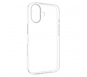 Ultratenk&yacute; TPU gelov&yacute; kryt FIXED Story Slim pro Apple iPhone 17, 0,6 mm, čir&yacute;