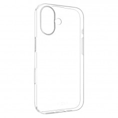 Ultratenk&yacute; TPU gelov&yacute; kryt FIXED Story Slim pro Apple iPhone 17, 0,6 mm, čir&yacute;