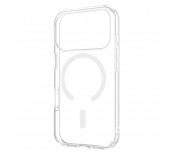 Zadn&iacute; kryt FIXED MagPure s podporou MagSafe pro Apple iPhone 17 Pro, čir&yacute;