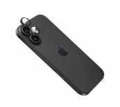 Ochrann&aacute; skla čoček fotoapar&aacute;tů FIXED Armor Camera Glass pro Apple iPhone 17, čern&aacute;