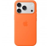 Apple iPhone 17 Pro Silicone Case with MagSafe &ndash; Orange