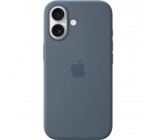 Kryt na mobil Apple iPhone 17 silikonov&yacute; s MagSafe - ocelově modr&yacute; (MGEW4ZM/A)