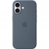 Kryt na mobil Apple iPhone 17 silikonový s MagSafe - ocelově modrý (MGEW4ZM/A)