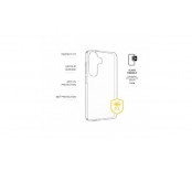 Ultratenk&yacute; TPU gelov&yacute; kryt FIXED Story Slim pro Samsung Galaxy S26, 0,6 mm, čir&yacute;