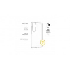 Ultratenk&yacute; TPU gelov&yacute; kryt FIXED Story Slim pro Samsung Galaxy S26, 0,6 mm, čir&yacute;