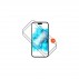 Tvrzené sklo FIXED Full-Cover s aplikátorem pro Apple iPhone 17 Pro, 2ks, černé