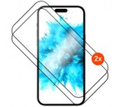 Tvrzen&eacute; sklo FIXED Full-Cover s aplik&aacute;torem pro Apple iPhone 17 Pro Max, 2ks, čern&eacute;