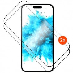 Tvrzen&eacute; sklo FIXED Full-Cover s aplik&aacute;torem pro Apple iPhone 17 Pro Max, 2ks, čern&eacute;