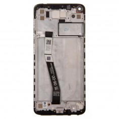 LCD + dotyk + předn&iacute; kryt pro Xiaomi Redmi Note 9, midnight grey (Service Pack)